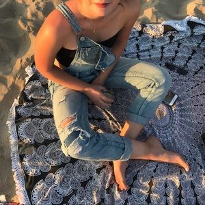 American Eagle Denim Overalls